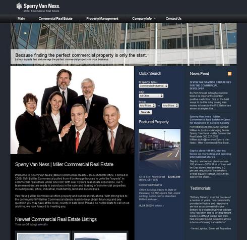 20090301-Sperry Van Ness - Coastal Delaware Commercial Real Estate